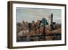 Queensboro Bridge-Silvia Vassileva-Framed Art Print