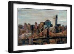 Queensboro Bridge-Silvia Vassileva-Framed Art Print