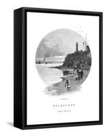 Queenscliff, Port Phillip, Victoria, Australia, 1886-Frederic B Schell-Framed Stretched Canvas