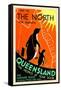 Queensland; The Tropics At Your Door-Percy Trompf-Framed Stretched Canvas