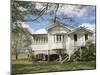 Queenslander, a Rural House, Near Mackay, Queensland, Australia-Ken Gillham-Mounted Photographic Print