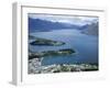 Queenstown Bay and the Remarkables, Otago, South Island, New Zealand-Desmond Harney-Framed Photographic Print