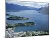 Queenstown Bay and the Remarkables, Otago, South Island, New Zealand-Desmond Harney-Mounted Photographic Print