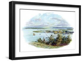 Queenstown/Cobh, Harbour for Cork City-null-Framed Giclee Print