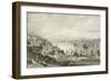 Queenstown Harbour-William Henry Bartlett-Framed Giclee Print