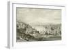 Queenstown Harbour-William Henry Bartlett-Framed Giclee Print