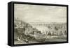 Queenstown Harbour-William Henry Bartlett-Framed Stretched Canvas