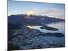 Queenstown Overview, Queenstown, Central Otago, South Island, New Zealand-Doug Pearson-Mounted Photographic Print