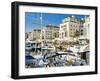 Queensway Quay Marina, Gibraltar, Mediterranean, Europe-Giles Bracher-Framed Photographic Print