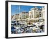 Queensway Quay Marina, Gibraltar, Mediterranean, Europe-Giles Bracher-Framed Photographic Print