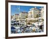 Queensway Quay Marina, Gibraltar, Mediterranean, Europe-Giles Bracher-Framed Photographic Print