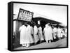 Queing for Railway Tickets, Seoul, Korea, 1900-null-Framed Stretched Canvas