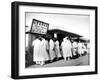 Queing for Railway Tickets, Seoul, Korea, 1900-null-Framed Giclee Print