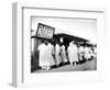 Queing for Railway Tickets, Seoul, Korea, 1900-null-Framed Giclee Print