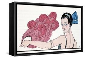 Quelques Mysteres De La Mode 1920-Georges Barbier-Framed Stretched Canvas