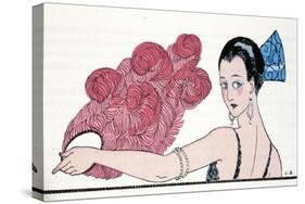 Quelques Mysteres De La Mode 1920-Georges Barbier-Stretched Canvas