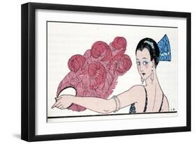 Quelques Mysteres De La Mode 1920-Georges Barbier-Framed Giclee Print