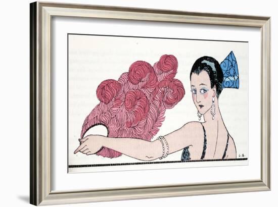 Quelques Mysteres De La Mode 1920-Georges Barbier-Framed Giclee Print