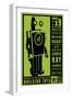 Quelstar X9 Tin Toy Robot-John W Golden-Framed Giclee Print