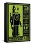 Quelstar X9 Tin Toy Robot-John W Golden-Framed Stretched Canvas