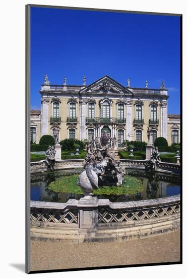 Queluz Palace, Lisbon, Portugal-Jeremy Lightfoot-Mounted Photographic Print