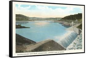 Quemahoning Dam, Pennsylvania-null-Framed Stretched Canvas