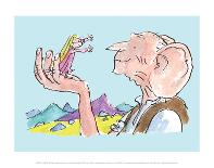 Matilda-Quentin Blake-Framed Art Print