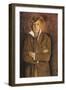 Quentin Crisp, 1998-99-Stevie Taylor-Framed Giclee Print