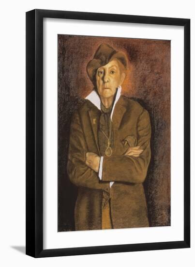 Quentin Crisp, 1998-99-Stevie Taylor-Framed Giclee Print