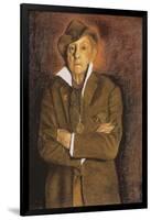 Quentin Crisp, 1998-99-Stevie Taylor-Framed Giclee Print