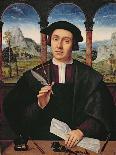 Ng 2273 Portrait of a Man, C.1510-20 (Panel)-Quentin Massys-Giclee Print