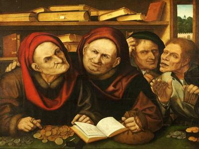 Suppliant Peasants in the Office of Two Tax Collectors