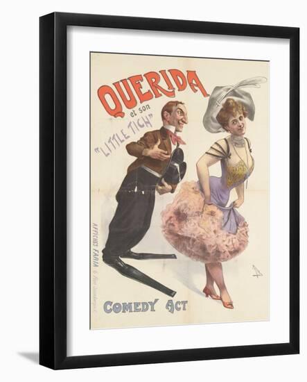 Querida et son "little tich"-null-Framed Giclee Print