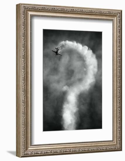 Questions About This Manoeuvre? Anyone? No?-Riekus Reinders-Framed Photographic Print