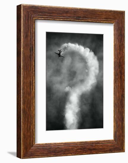 Questions About This Manoeuvre? Anyone? No?-Riekus Reinders-Framed Photographic Print