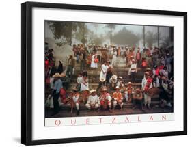 Quetzalan, Mexico-Robert van der Hilst-Framed Lithograph