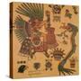 Quetzalcoatl, Aztec Creator Deity-Science Source-Stretched Canvas