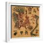 Quetzalcoatl, Aztec Creator Deity-Science Source-Framed Giclee Print
