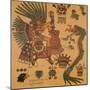 Quetzalcoatl, Aztec Creator Deity-Science Source-Mounted Giclee Print