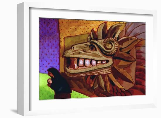 Quetzalcoatl-John Newcomb-Framed Giclee Print