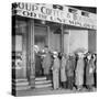 Queue for a Soup Kitchen for the Unemployed in Chicago, C.1933-null-Stretched Canvas