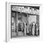 Queue for a Soup Kitchen for the Unemployed in Chicago, C.1933-null-Framed Photographic Print