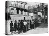 Queue of Women Outside a Dairy Shop, German-Occupied Paris, 28 June 1940-null-Stretched Canvas