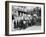 Queue of Women Outside a Dairy Shop, German-Occupied Paris, 28 June 1940-null-Framed Photographic Print