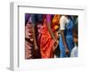 Queue to Receive Relief Materials in Vilunthamavadi Village-null-Framed Photographic Print