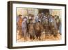 Queuing for Entrance, 1882-Vincent van Gogh-Framed Giclee Print