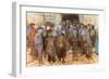 Queuing for Entrance, 1882-Vincent van Gogh-Framed Giclee Print