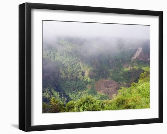 Quezaltepeque, San Salvador Volcano, San Salvador, El Salvador, Central America-Christian Kober-Framed Photographic Print