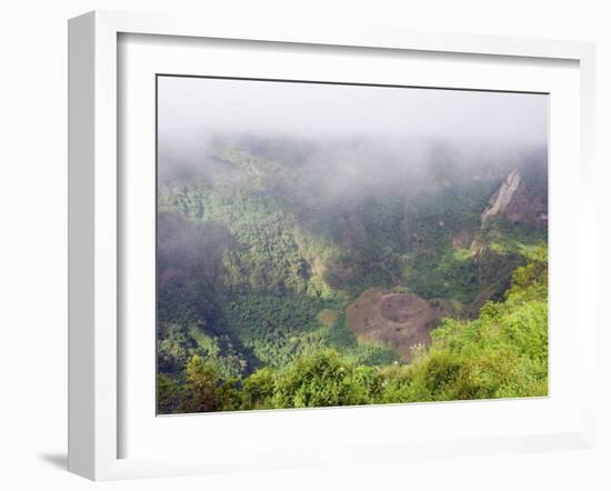 Quezaltepeque, San Salvador Volcano, San Salvador, El Salvador, Central America-Christian Kober-Framed Photographic Print