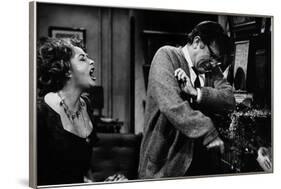 Qui a peur by Virginia Woolf ? WHO'S AFRAID OF VIRGINIA WOOLF? by MikeNichols with Richard Burton a-null-Framed Photo